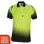 Ocean Hi Vis Sublimated Polo