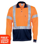 Hi Vis Cool Breathe Polo Shirt with Cross Back