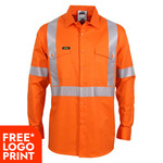 HiVis Segment Taped Coolight "X" Back Shirt